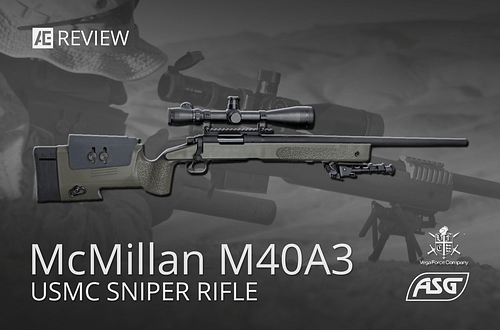 ASG McMillan M40A3 Spring Sniper Rifle