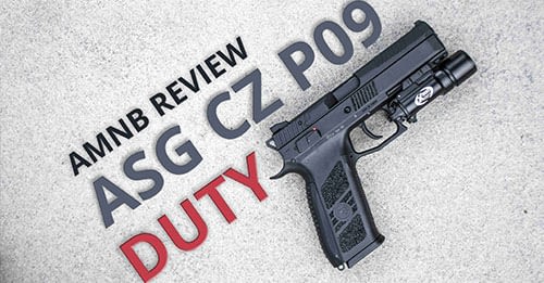 ASG CZ P-09 Duty GBB Pistol